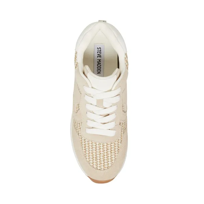 Steve Madden Clifton Taupe Womens Sneakers