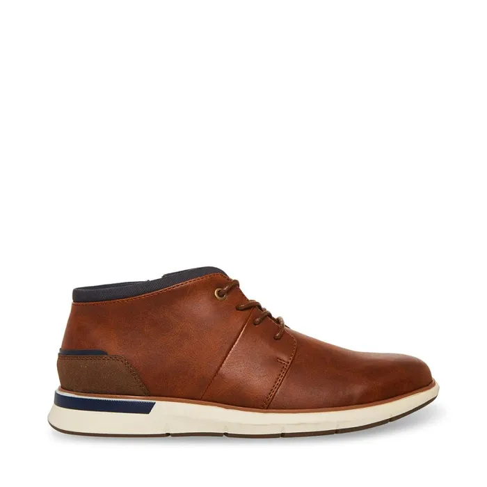 Steve Madden Collier Cognac Mens Casual
