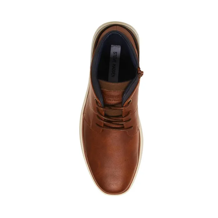 Steve Madden Collier Cognac Mens Casual