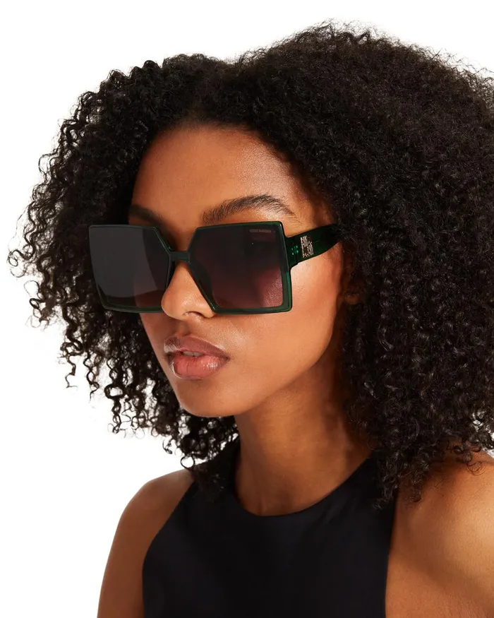 Steve Madden Deja Sunglasses Green Womens Sunglasses