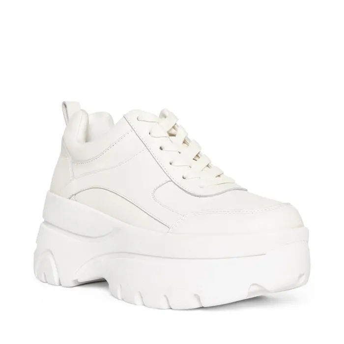 Steve Madden Hansel White Womens Sneakers