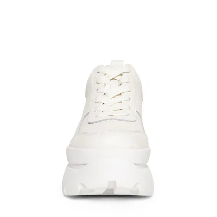 Steve Madden Hansel White Womens Sneakers