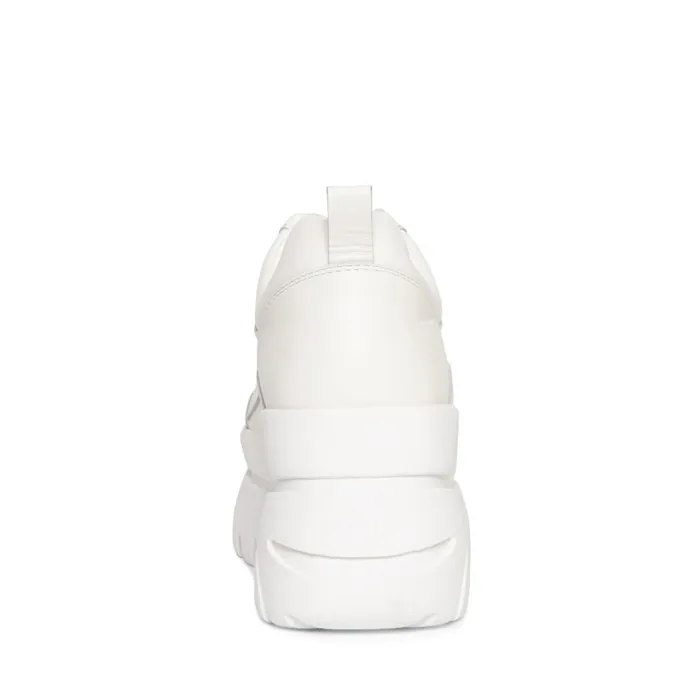 Steve Madden Hansel White Womens Sneakers