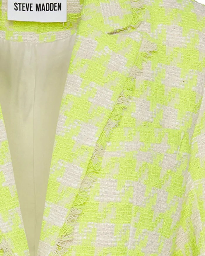 Steve Madden Harlow Jacket Lime Womens Jackets and Coats