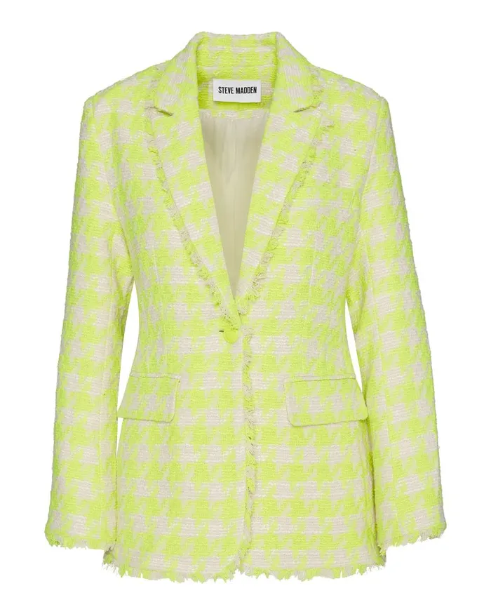 Steve Madden Harlow Jacket Lime Womens Jackets and Coats