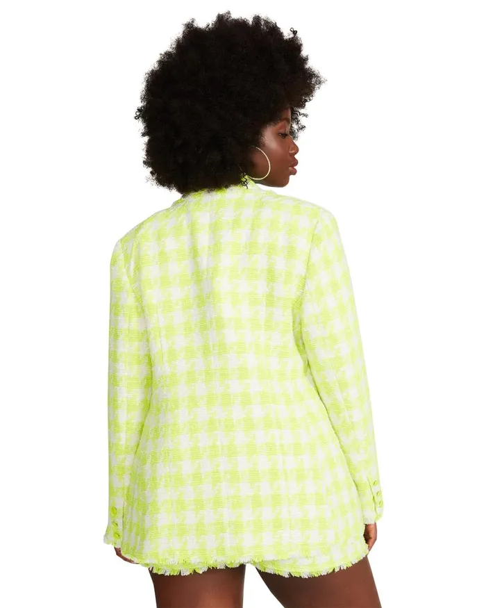 Steve Madden Harlow Jacket Lime Womens Jackets and Coats