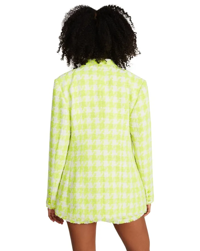 Steve Madden Harlow Jacket Lime Womens Jackets and Coats