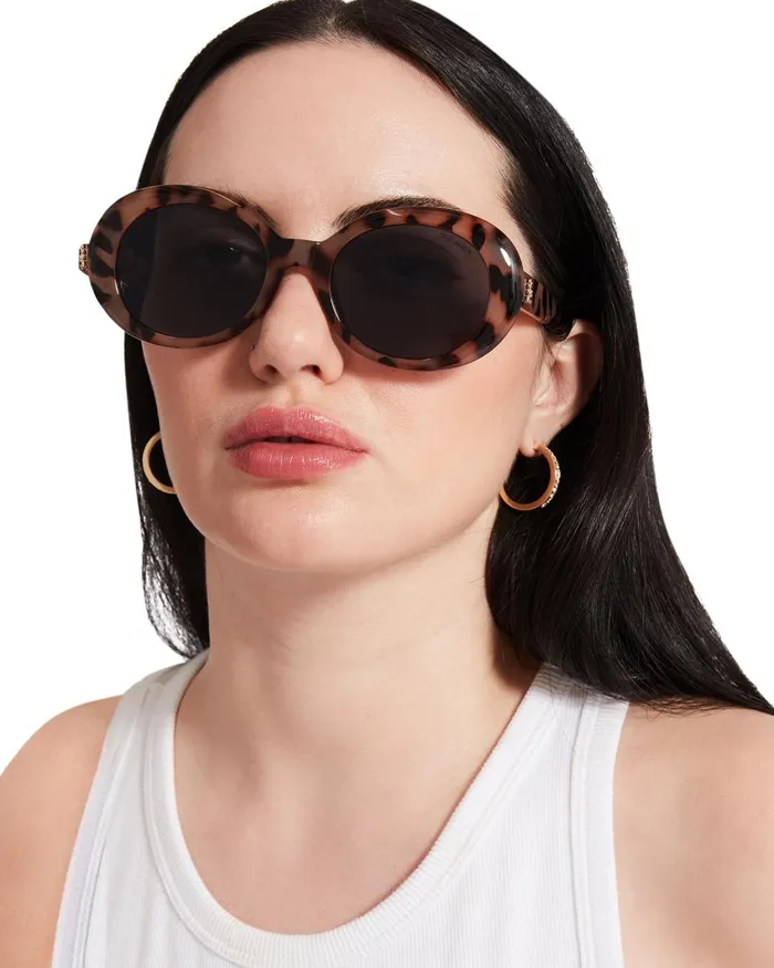 Steve Madden Isla Sunglasses Tortoise Womens Sunglasses