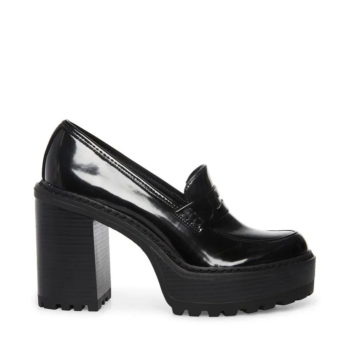 Steve Madden Kimberley Black Womens Heels