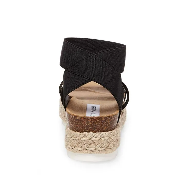 Steve Madden Kimmie Black Womens Sandals