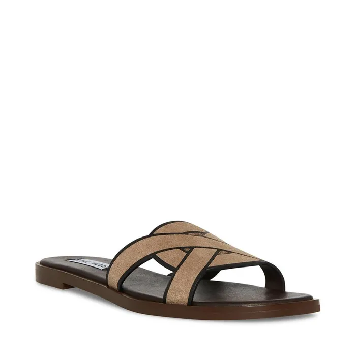Steve Madden Knia Taupe Womens Sandals