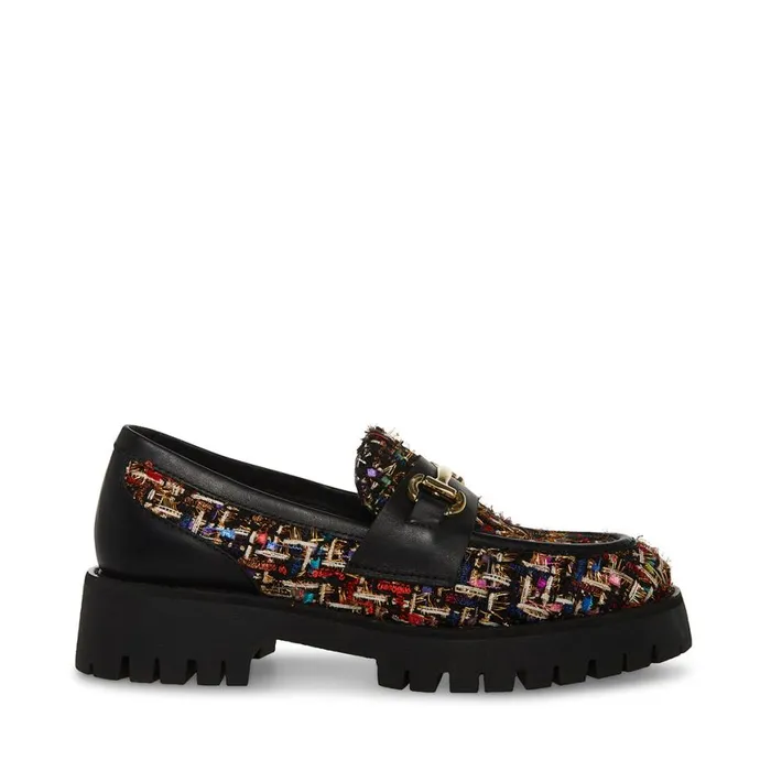 Steve Madden Lando Multi Womens Loafers and Flats