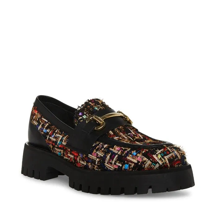 Steve Madden Lando Multi Womens Loafers and Flats