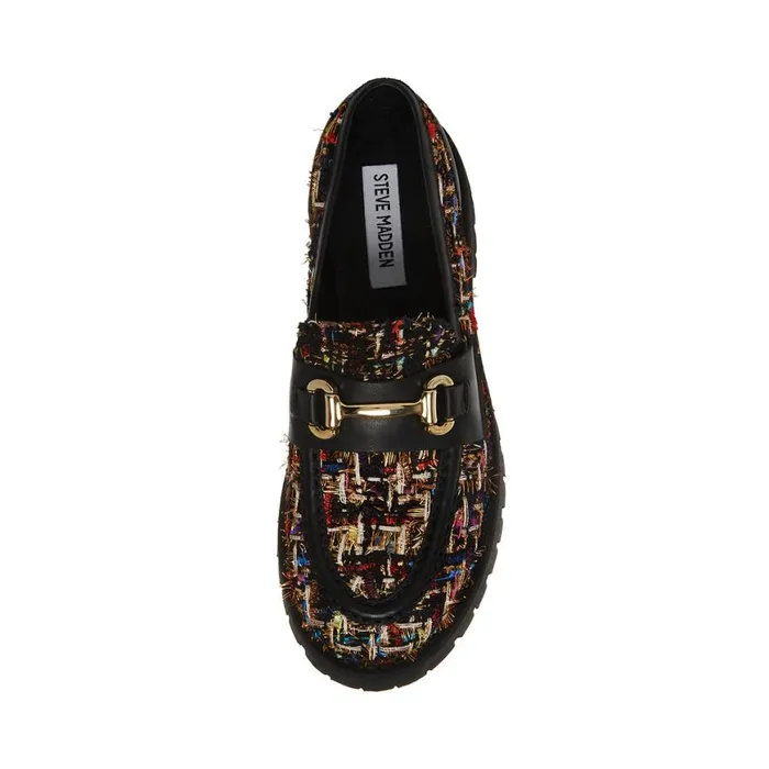 Steve Madden Lando Multi Womens Loafers and Flats