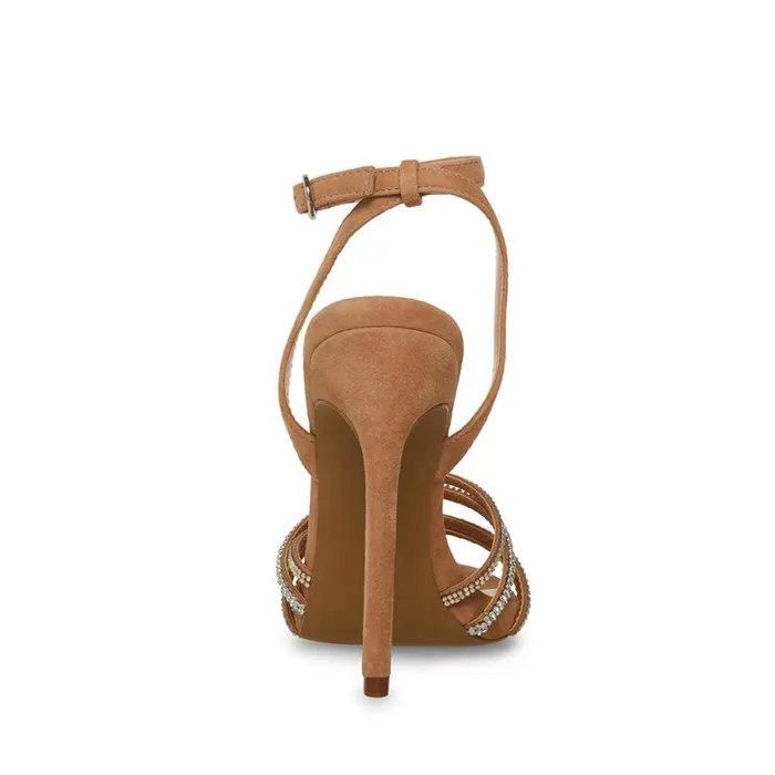 Steve Madden Lara Natural Womens Heels