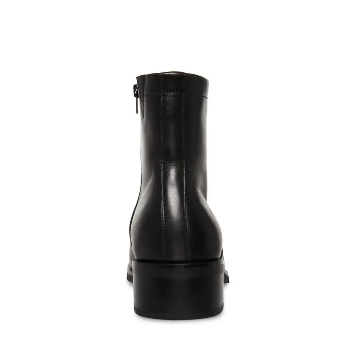 Steve Madden Lionell Black Leather Mens Boots Steve Madden Lionell Black Leather Mens Boots