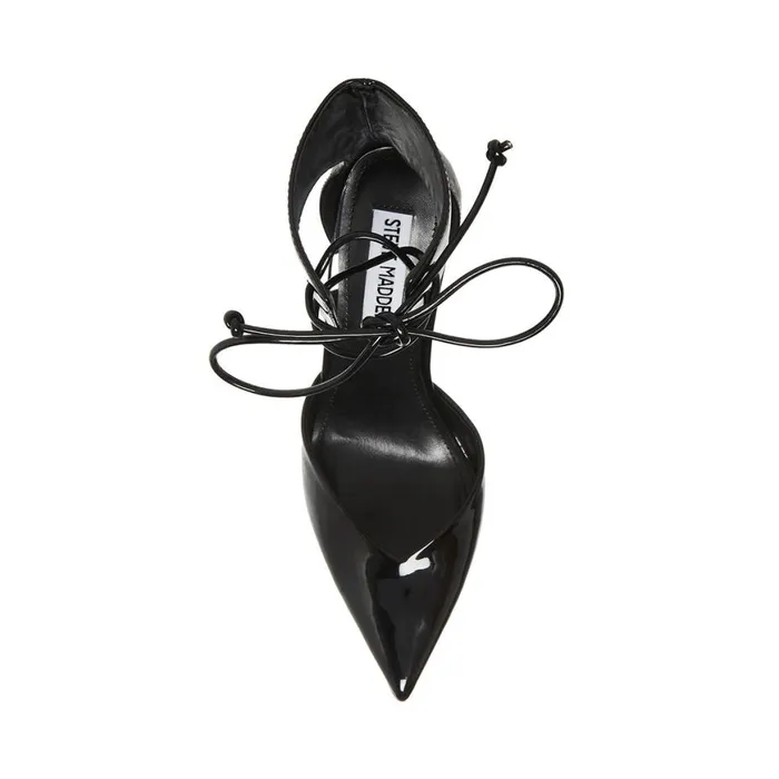 Steve Madden Marcia Black Patent Womens Heels
