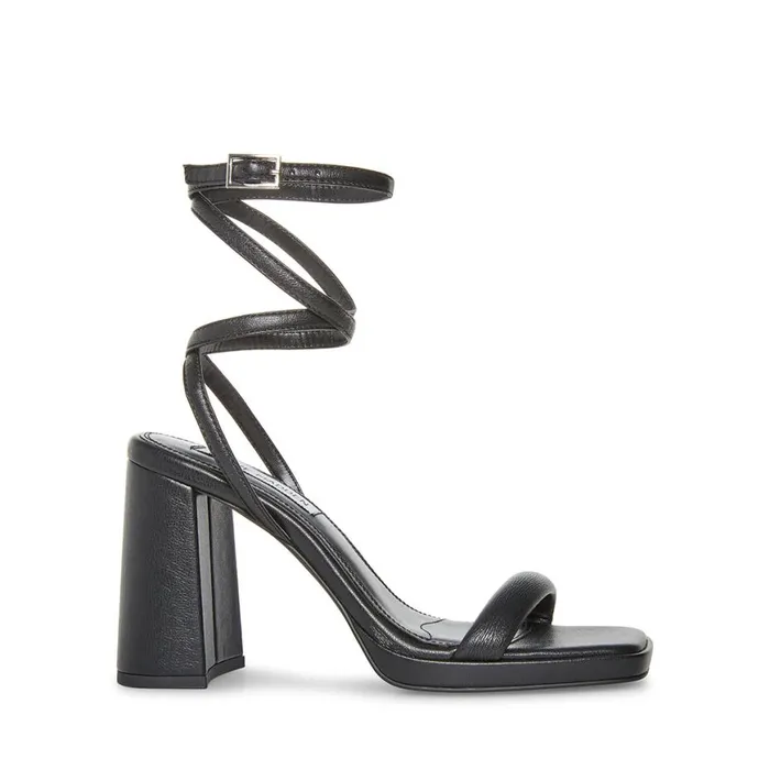 Steve Madden Marley Black Womens Heels