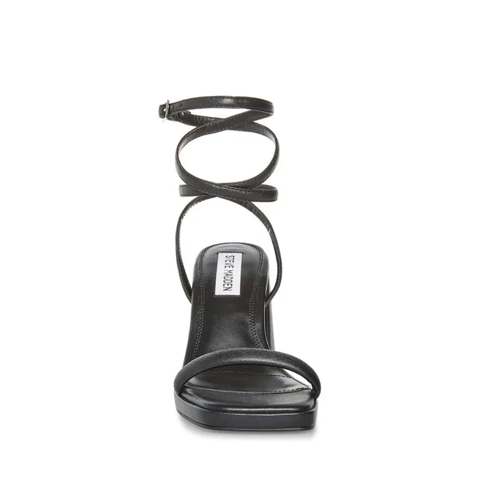 Steve Madden Marley Black Womens Heels