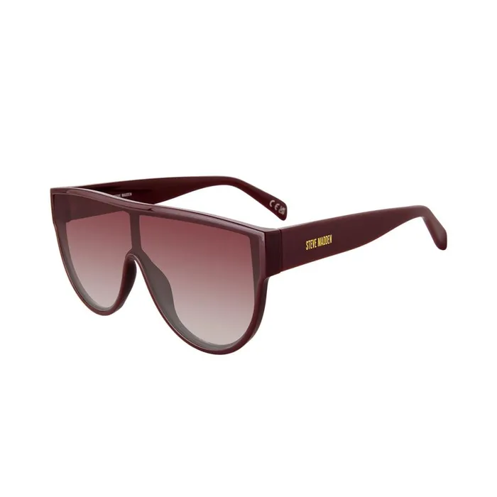 Steve Madden Nigel Sunglasses Burgundy Womens Sunglasses