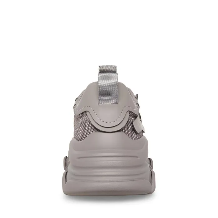 Steve Madden Possession Charcoal Womens Sneakers