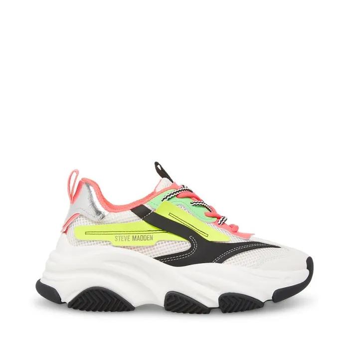 Steve Madden Possession Multi Womens Sneakers