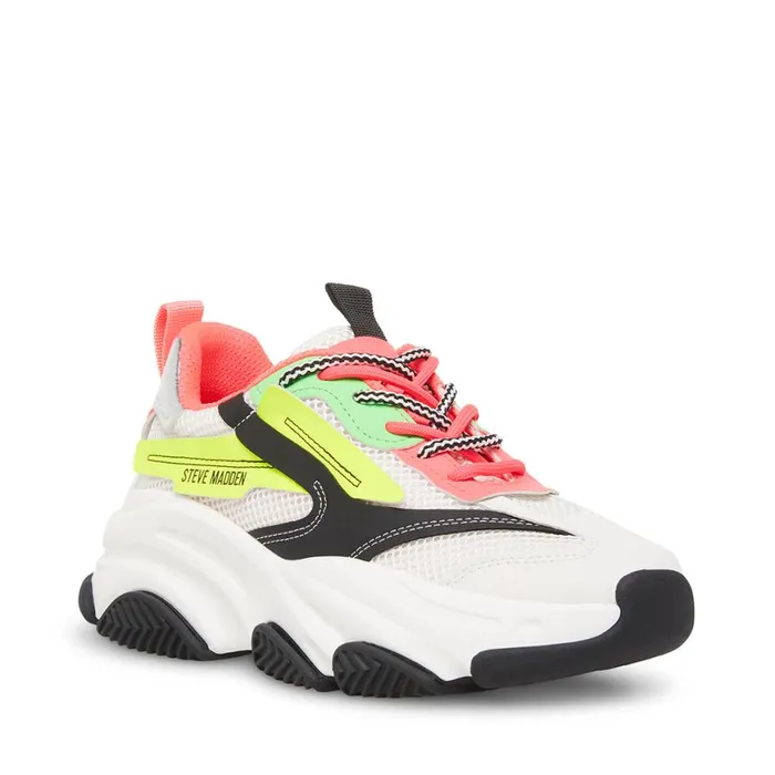 Steve Madden Possession Multi Womens Sneakers