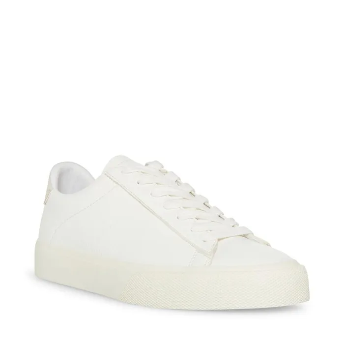 Steve Madden Remi White Womens Sneakers