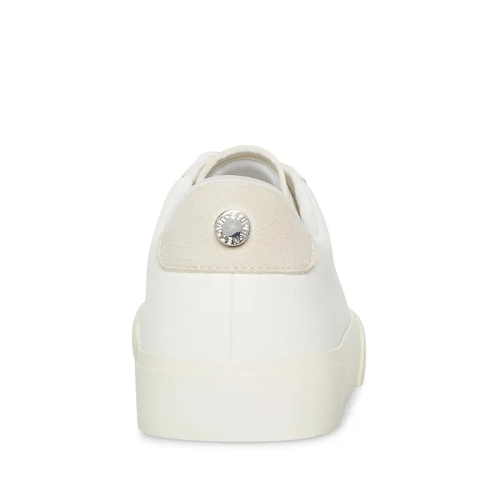 Steve Madden Remi White Womens Sneakers