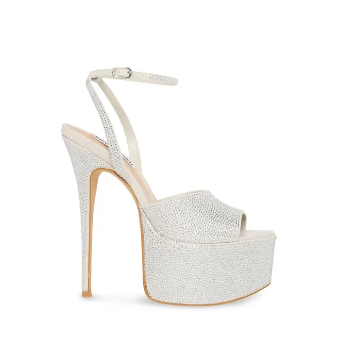 Steve Madden Ria Rhinestones Womens Heels