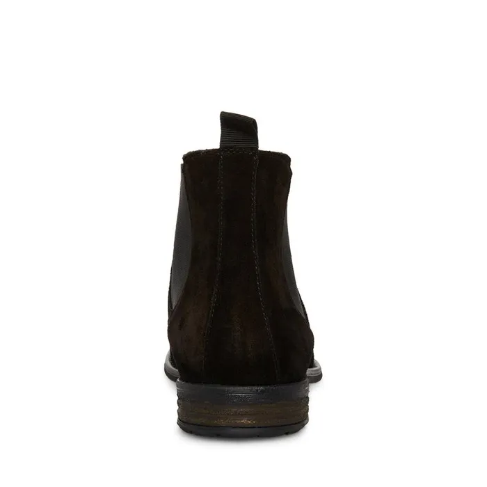 Steve Madden Richard Black Suede Mens Boots Steve Madden Richard Black Suede Mens Boots
