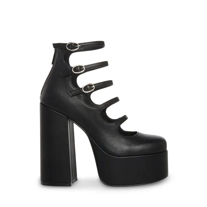 Steve Madden Rosario Black Womens Heels