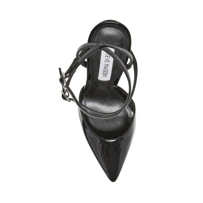 Steve Madden Variety Black Patent Womens Heels