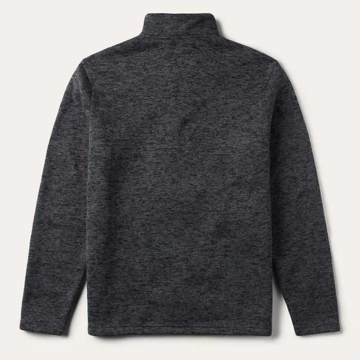 Sweaters and Hoodies Men Stetson Grey Bonded Knit Sweater Grey