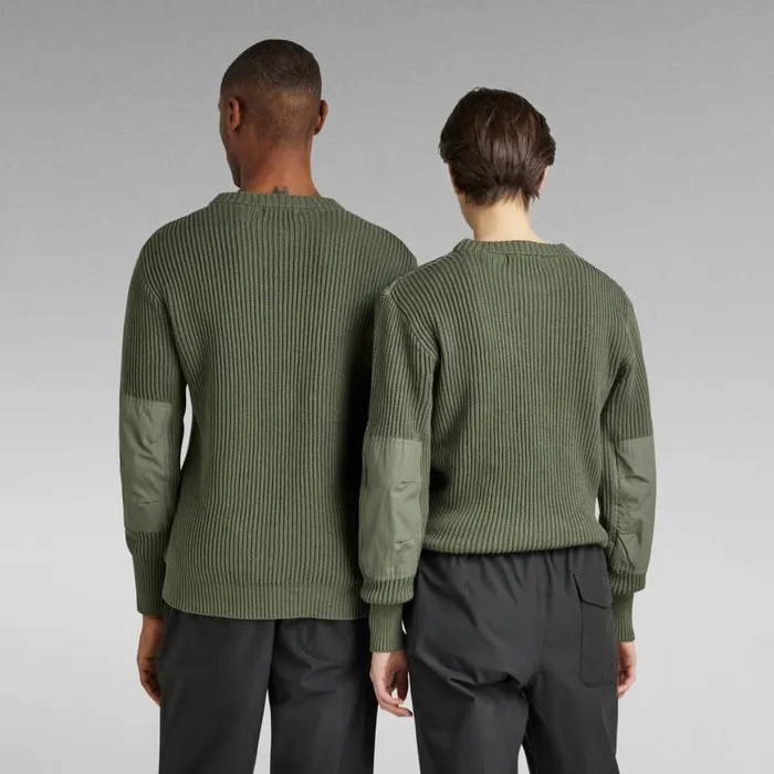 Sweaters Men GStar RAW Unisex Army Knit Light Hunter