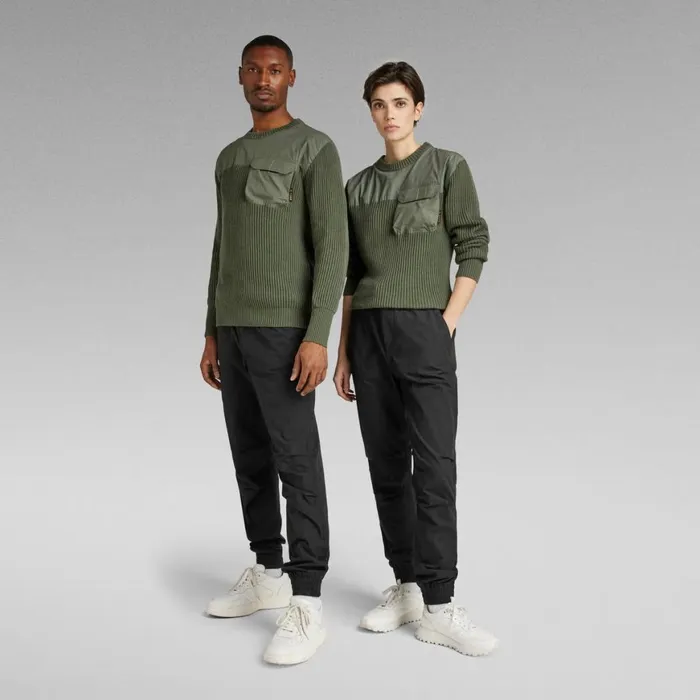 Sweaters Men GStar RAW Unisex Army Knit Light Hunter