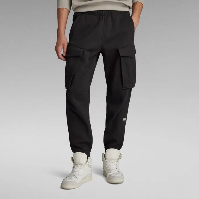 Sweatpants Men GStar RAW Cargo Sweat Pants Dark Black