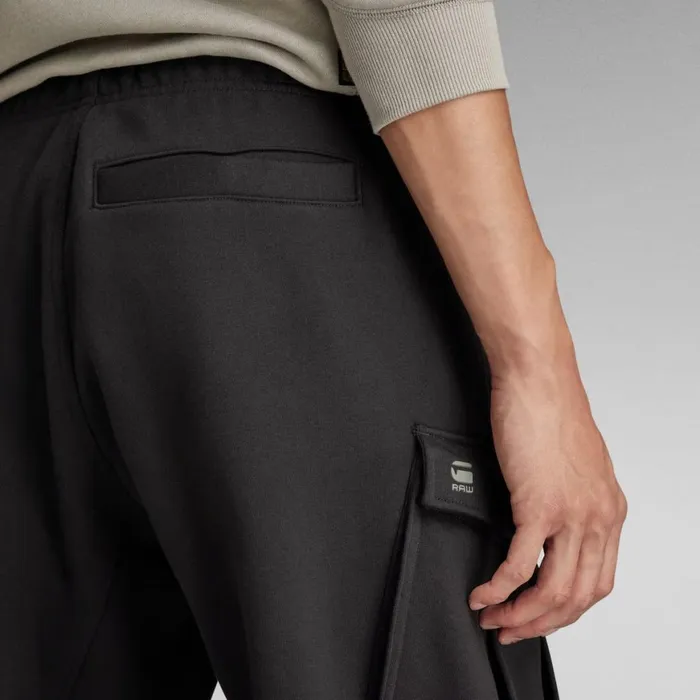 Sweatpants Men GStar RAW Cargo Sweat Pants Dark Black