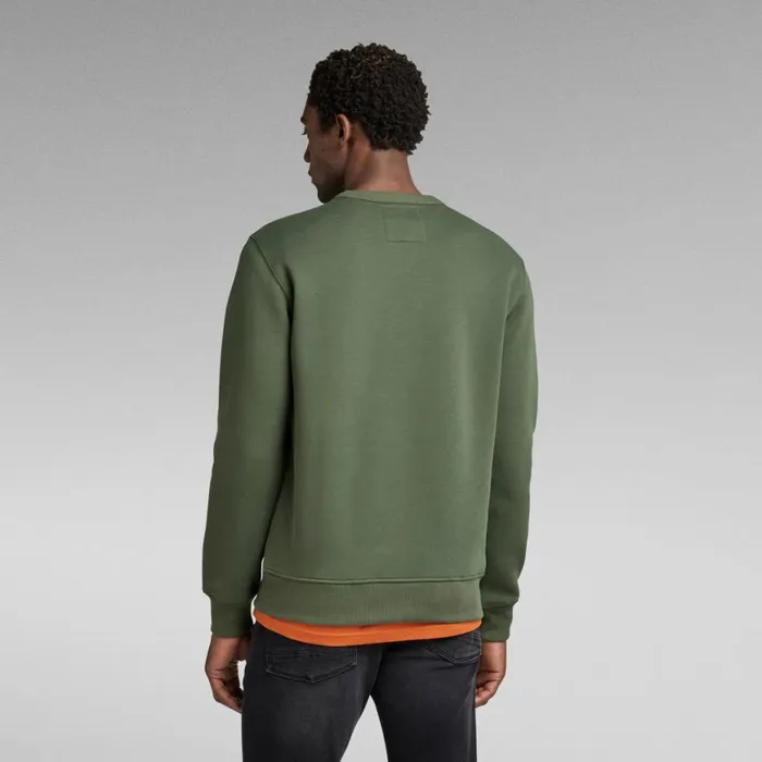 Sweatshirts and Hoodies Men GStar RAW Multi Colored RAW Sweater Light Hunter