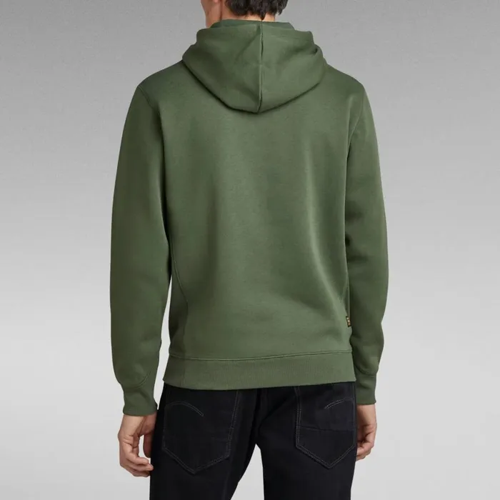 Sweatshirts and Hoodies Men GStar RAW Premium Core Hooded Sweater Light Hunter