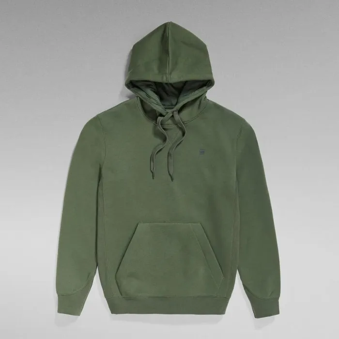 Sweatshirts and Hoodies Men GStar RAW Premium Core Hooded Sweater Light Hunter