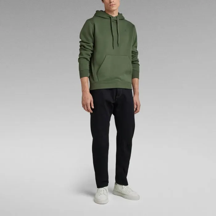 Sweatshirts and Hoodies Men GStar RAW Premium Core Hooded Sweater Light Hunter