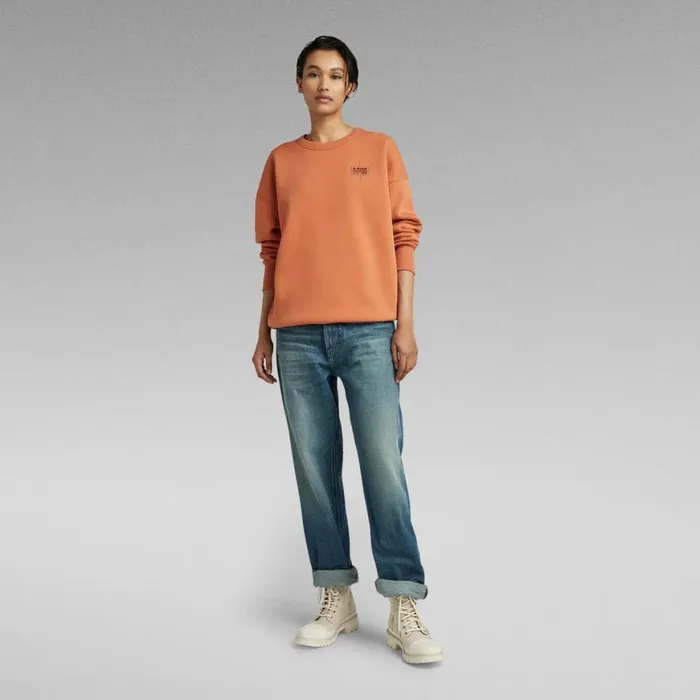Sweatshirts and Hoodies Men GStar RAW Unisex Core Oversized Sweater Autumn Leaf