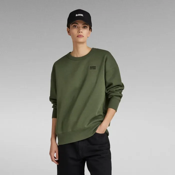 Sweatshirts and Hoodies Men GStar RAW Unisex Core Oversized Sweater Light Hunter