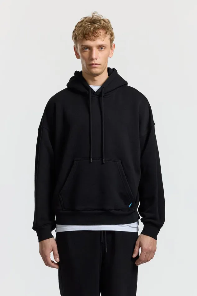 Sweatshirts Men COTTON CITIZEN Boston Hoodie Jet Black Sweatshirts Men COTTON CITIZEN Boston Hoodie Jet Black