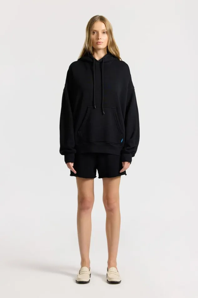 Sweatshirts Men COTTON CITIZEN Boston Hoodie Jet Black Sweatshirts Men COTTON CITIZEN Boston Hoodie Jet Black