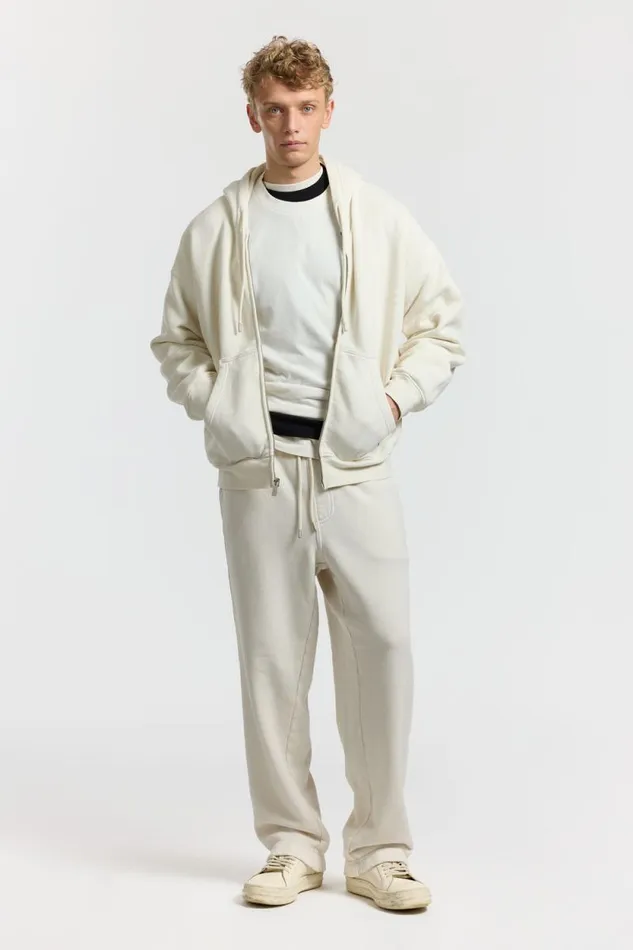 Sweatshirts Men COTTON CITIZEN Boston Zip Hoodie Vintage Bone Sweatshirts Men COTTON CITIZEN Boston Zip Hoodie Vintage Bone