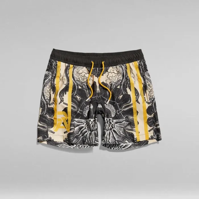 Swimwear Men GStar RAW Dirik Jellyfish Allover Swim Shorts Postbag Jellyfish Mirror Swimwear Men GStar RAW Dirik Jellyfish Allover Swim Shorts Postbag Jellyfish Mirror