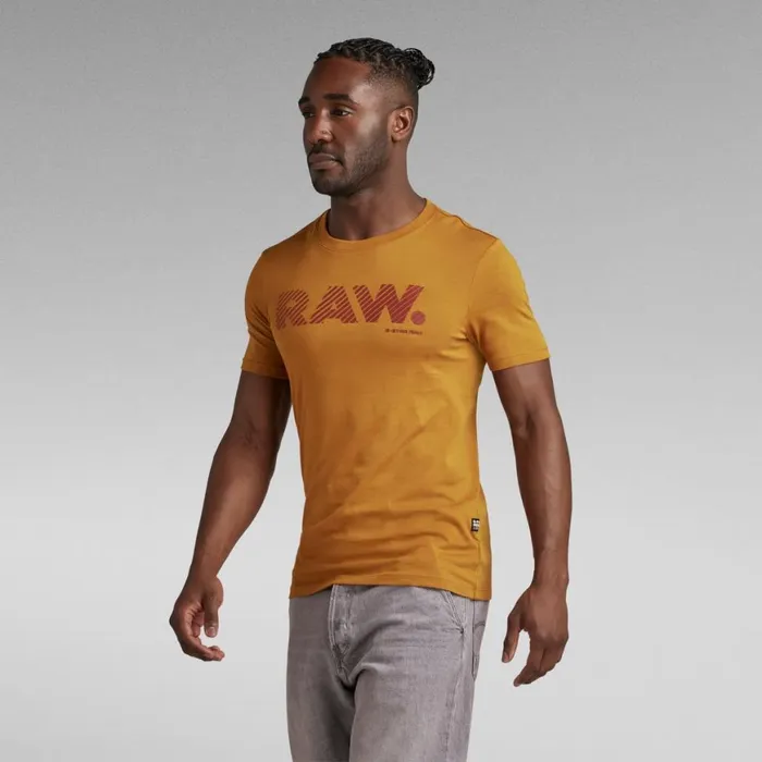 TShirts and Polos Men GStar RAW 3D RAW Logo Slim TShirt Dark Vulcan