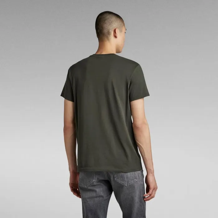 TShirts and Polos Men GStar RAW Graphic 2 Pack TShirt Jolly Greenasfalt